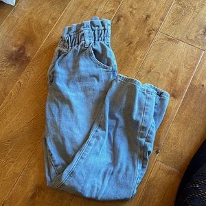 high wasted pants jeans